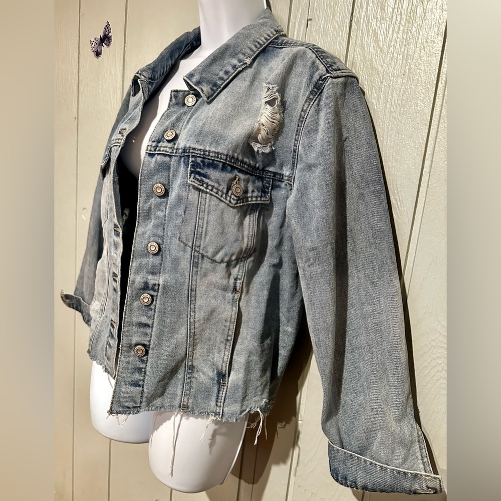 Kensie True Vintage Denim Jacket - FINAL PRICE - Picture 4 of 6